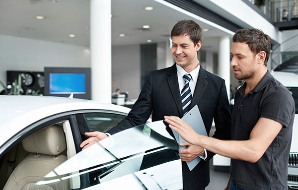 car dealership in person