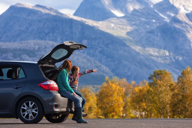 motorist planning a long journey